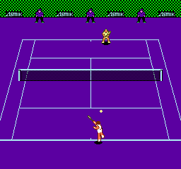 World Super Tennis screenshot 3 for Famicom